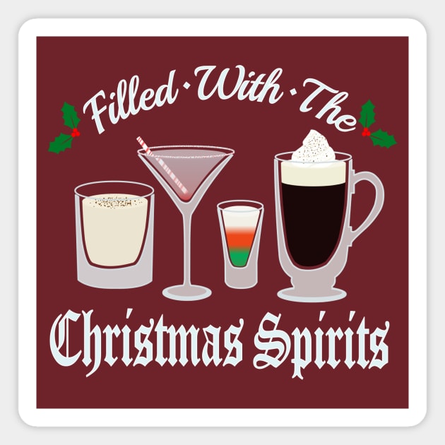 Christmas Spirits Magnet by beerman